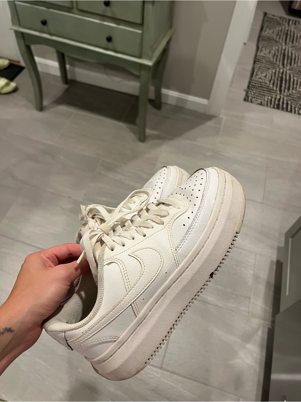Women’s Nike Air Force Platform Sneakers